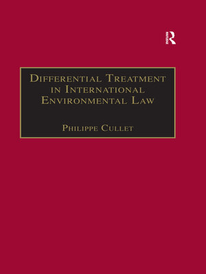 cover image of Differential Treatment in International Environmental Law